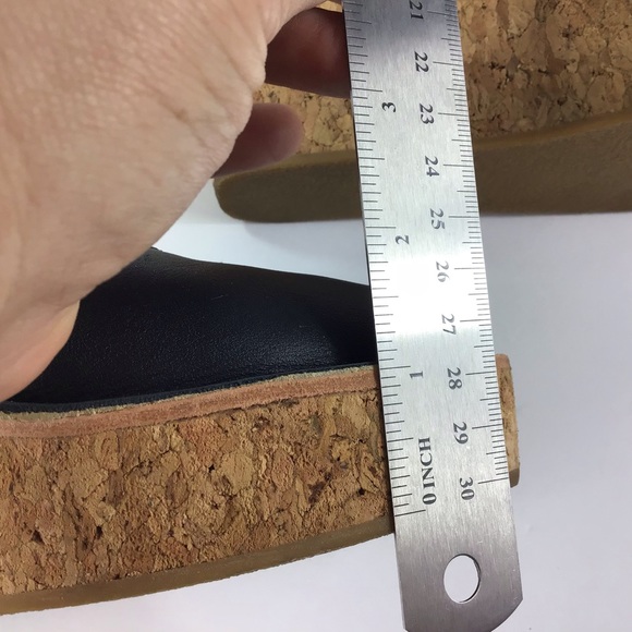 The Spanish Sandal cork leather wedges- AVARCAS - Picture 12 of 14